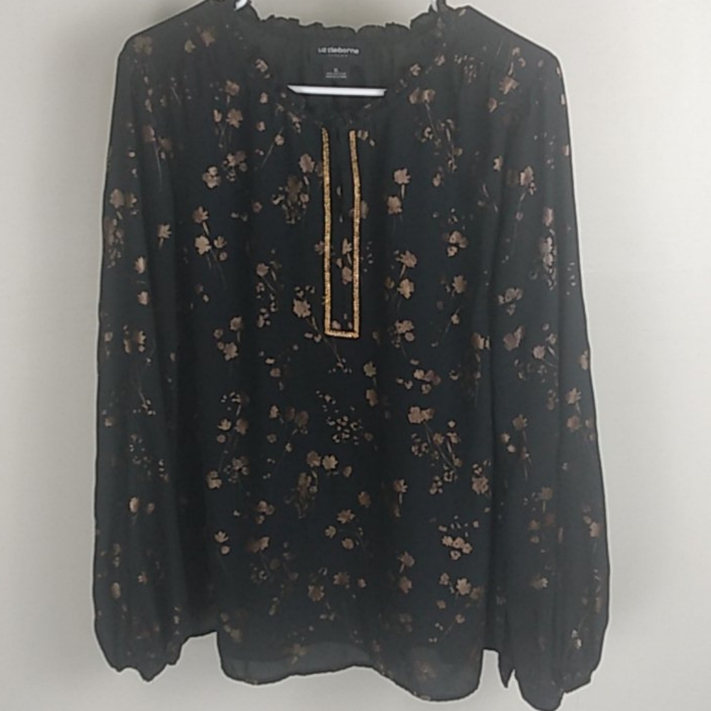 Liz Claiborne Sheer Blouse